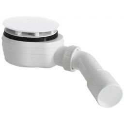 Radaway syfon do brodzika 90 mm biały R580W