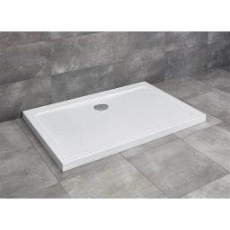 Radaway Doros Plus D brodzik 130x90 cm prostokątny biały SDRPD1390-01