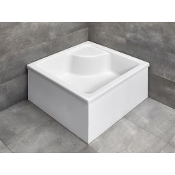 Radaway Naxos C brodzik 90x90 cm kwadratowy biały SNC9941-28