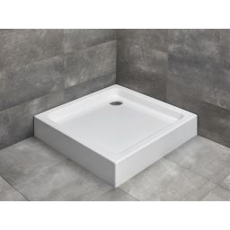 Radaway Siros C Compact brodzik 80x80 cm kwadratowy biały SBC8817-2