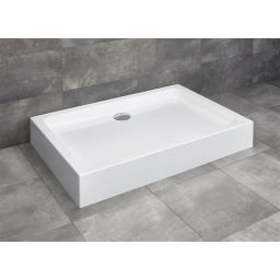Radaway Laros D Compact brodzik 90x80 cm prostokątny biały SLD8917-01