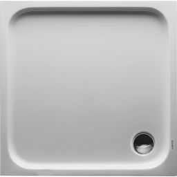 Duravit D-Code brodzik 80x80 cm kwadratowy biały 720101000000000