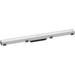 Hansgrohe Raindrain Match element zewnętrzny odpływu 80 cm liniowy biały mat 56038450