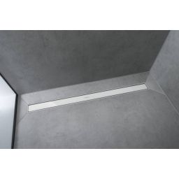 Hansgrohe Raindrain Match element zewnętrzny odpływu 80 cm liniowy biały mat 56038700