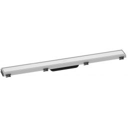 Hansgrohe Raindrain Match element zewnętrzny odpływu 80 cm liniowy biały mat 56038700
