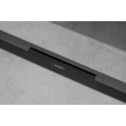 Hansgrohe Raindrain Flex element zewnętrzny odpływu 70 cm czarny mat 56043670