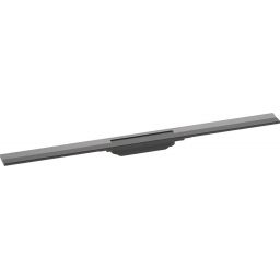 Hansgrohe RainDrain Flex element zewnętrzny odpływu 90 cm czarny chrom szczotkowany 56045340