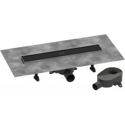 Hansgrohe RainDrain Go odpływ liniowy 50 cm kompletny czarny mat 56270670