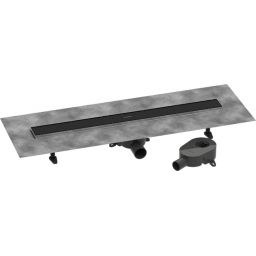 Hansgrohe RainDrain Go odpływ liniowy 80 cm kompletny czarny mat 56273670