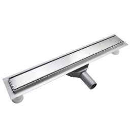 Hagser Iris odpływ prysznicowy liniowy 90 cm ruszt odwracalny stal nierdzewna szczotkowana HGR40000030