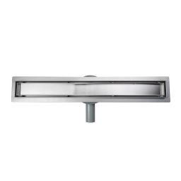 Hagser Iris odpływ prysznicowy liniowy 90 cm ruszt odwracalny stal nierdzewna szczotkowana HGR40000030