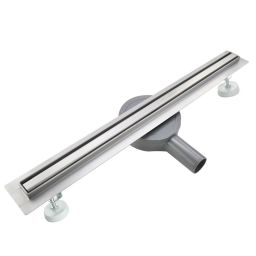 Hagser Iris Slim odpływ prysznicowy liniowy 60 cm ruszt odwracalny stal nierdzewna szczotkowana HGR60000030