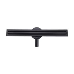 Outlet - Hagser Iris Slim odpływ prysznicowy liniowy 90 cm ruszt odwracalny czarny mat HGR19000030