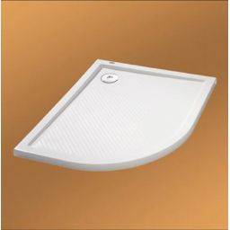 Hüppe Purano brodzik 100x100 cm półokrągły biały 202152055