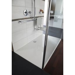 Hüppe EasyStep brodzik 120x80 cm prostokątny biały 215014.055