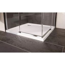 Hüppe Purano brodzik 100 cm kwadratowy biały 202162.055