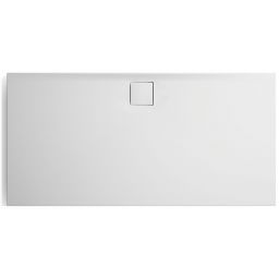 Hüppe EasyFlat 4 kąt brodzik 100x80 cm prostokątny biały mat EF0103083