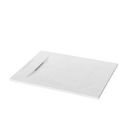 Invena Alvero brodzik prostokątny 120x80 cm biały AK-7B-812