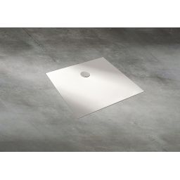 Kermi Koralle brodzik 100x100 cm kwadratowy antypoślizgowy biały BDEXD1001005K