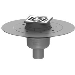 Kessel Classic wpust łazienkowy z kratką nierdzewną DN50 40250.90