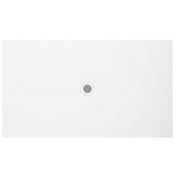 Polimat Fresco brodzik 90x80 cm prostokątny biały mat 00454