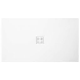 Polimat Perfetto brodzik 140x80 cm prostokątny biały połysk 00463