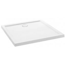 Polimat Goliat brodzik 80x80 cm kwadratowy biały 00492