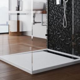 Polimat West New brodzik 110x90 cm prostokątny biały 00346