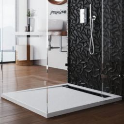 Polimat West New brodzik 120x100 cm prostokątny biały 00325