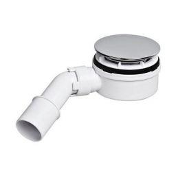 McAlpine syfon do brodzika chrom HC2730LCPN-PB