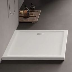 New Trendy Mild brodzik 120x80 cm prostokątny biały B-0635