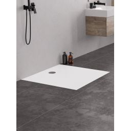 New Trendy Nex brodzik kwadratowy 90x90 cm biały B-0454