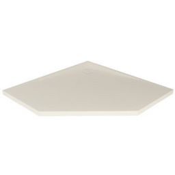 New Trendy Nex Shade brodzik pięciokątny 90x90 cm beżowy B-0483