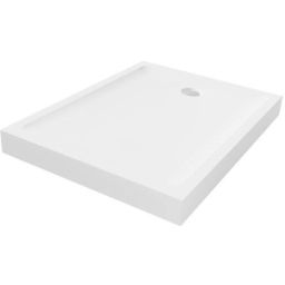 New Trendy Mild brodzik prostokątny 120x80 cm biały B-0614
