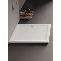 New Trendy Mild brodzik 140x90 cm prostokątny biały B-0641