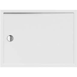 New Trendy New Cantare brodzik 120x100 cm prostokątny biały B-0441