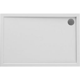 Oltens Superior brodzik prostokątny 120x80 cm biały 15003000