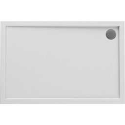 Oltens Superior brodzik prostokątny 140x80 cm biały 15004000