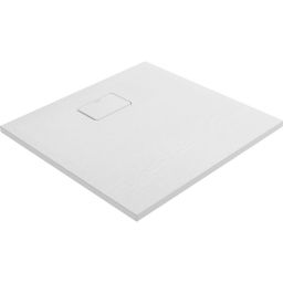 Oltens Bergytan brodzik 80x80 cm kwadratowy RockSurface biały 17100000