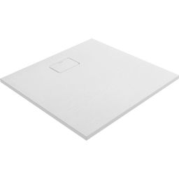 Oltens Bergytan brodzik 90x90 cm kwadratowy RockSurface biały 17101000