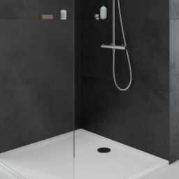 Oltens Superior brodzik kwadratowy 90x90 cm biały 17001000