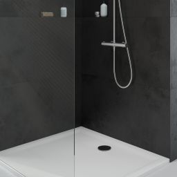 Oltens Superior brodzik kwadratowy 80x80 cm biały 17002000