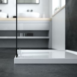 Oltens Superior brodzik prostokątny 100x80 cm biały 15002000