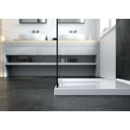 Oltens Superior brodzik prostokątny 120x80 cm biały 15003000