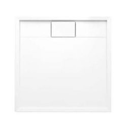 Omnires Brooklyn brodzik 90x90 cm kwadratowy biały BROOKLYN90/KBP