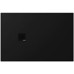 Polysan Treneca brodzik prostokątny 120x80 cm czarny 84302.21