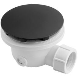 Polysan syfon do brodzika czarny mat 1711B