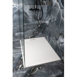 Polysan Kazuko brodzik prostokątny 120x90 cm biały 40340