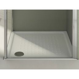 GSI Extra Flat brodzik 80x80 cm kwadratowy ceramiczny biały 438411