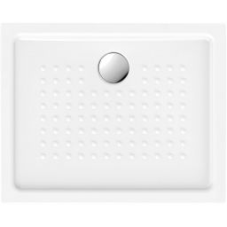 GSI Extra Flat brodzik 90x70 cm prostokątny ceramiczny biały 438811